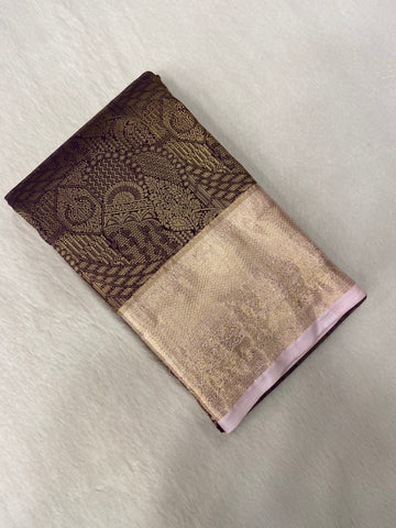 Premium Semi Kanchipuram Silk Saree