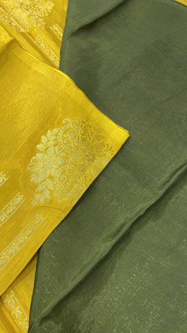 Pure Chinnon Saree