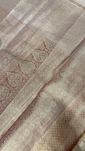 Bridal Semi Tissue Silk Saree