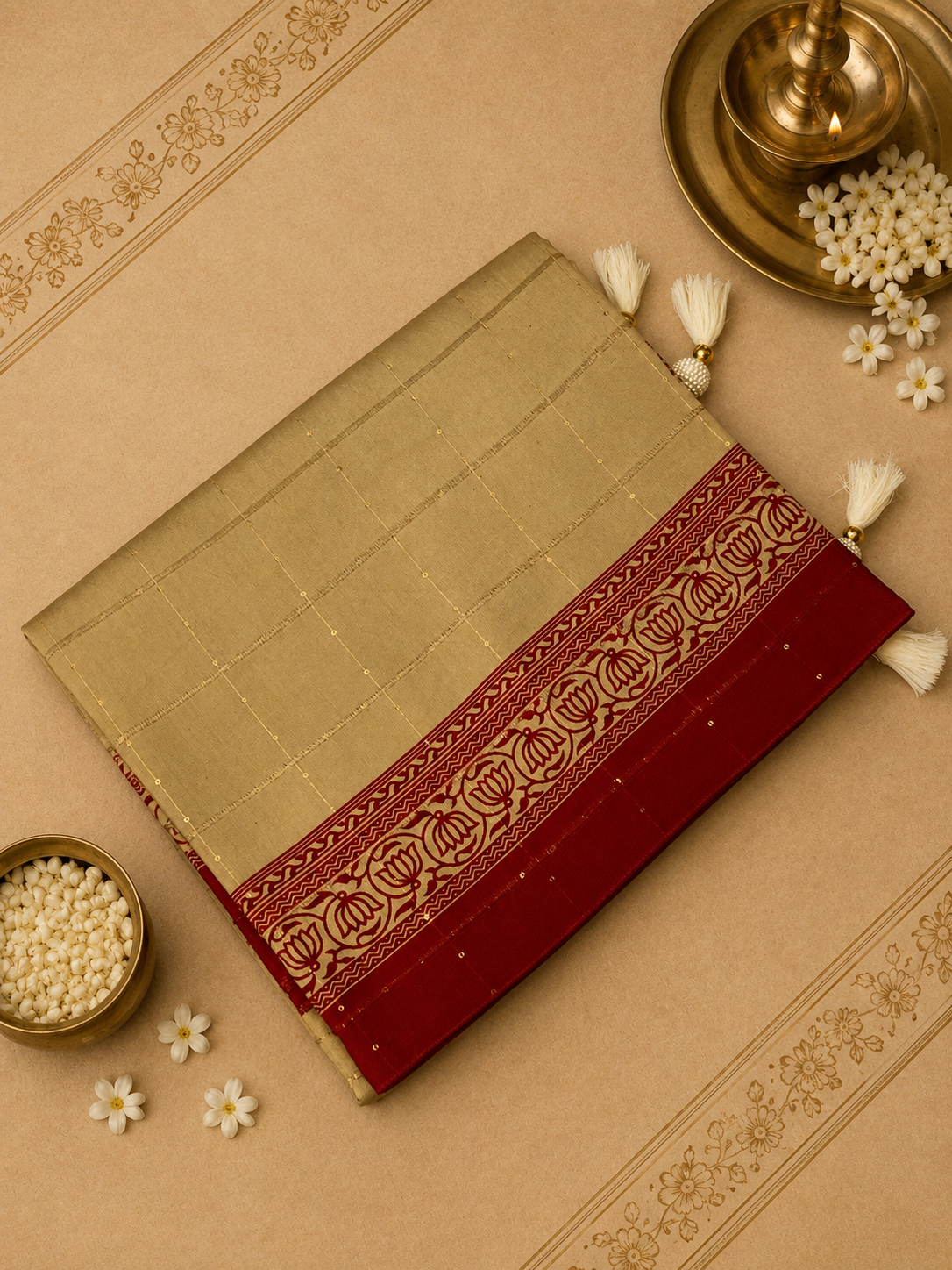 Premium Mal Cotton Saree