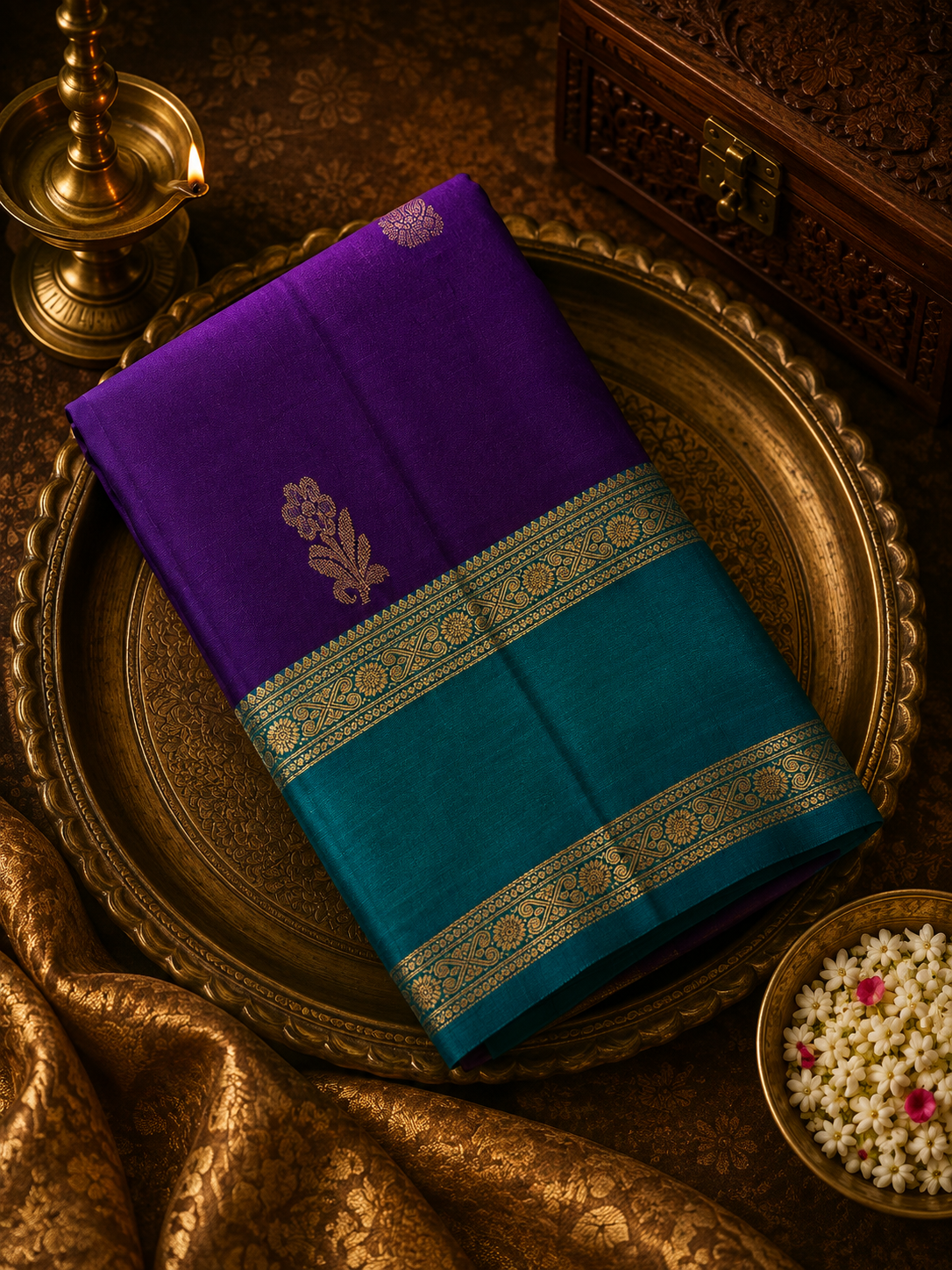 Pure Kanjeevaram Silk Saree