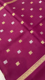 Premium Semi Mysore Crepe Silk Saree - 902499