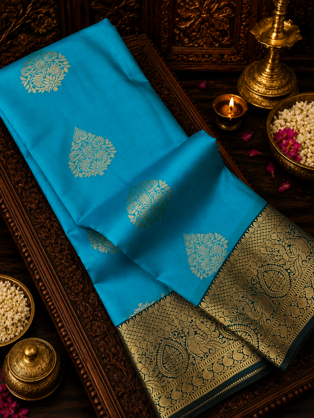 Pure Kanjeevaram Silk Saree
