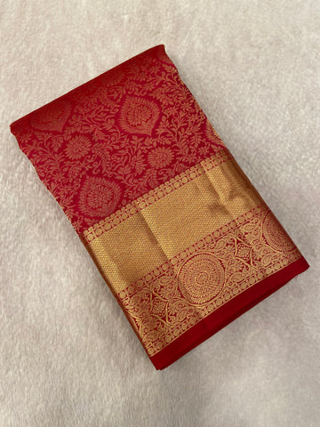 Pure Handloom Kanjeevaram Silk Mark Certified Saree