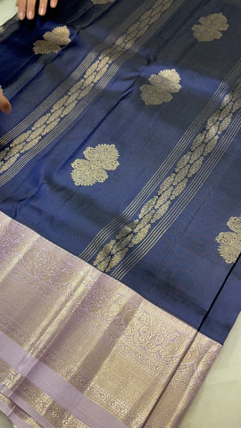 Pure Kanjeevaram silk mark certified saree
