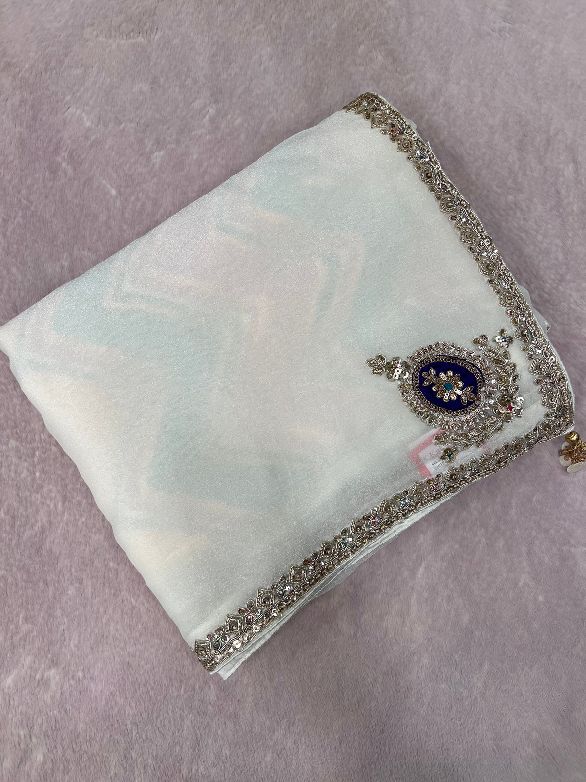 Designer Fancy Saree With Work