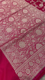 Premium Banarasi Crepe Satin Silk Saree -902860