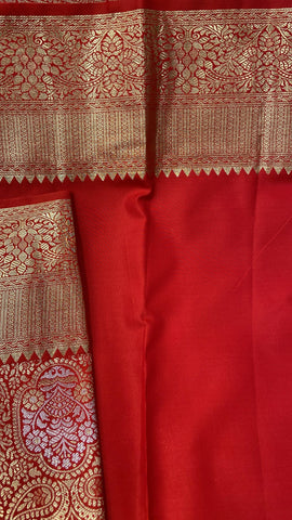 Bridal Semi Tissue Silk Saree