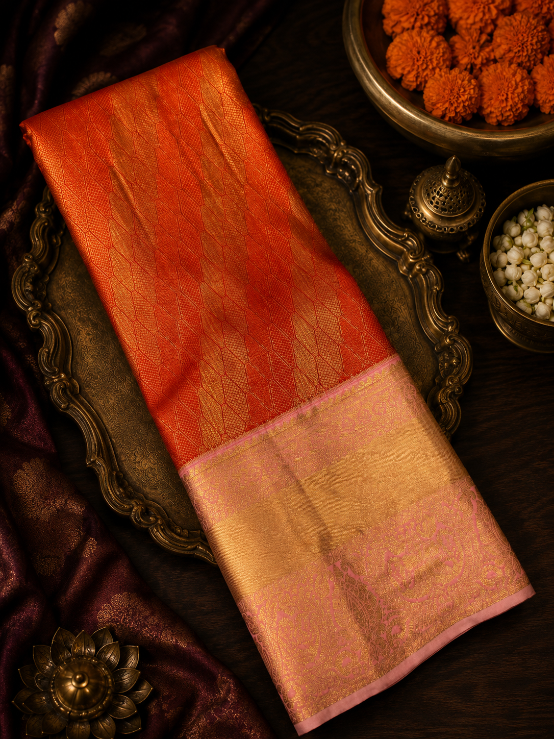 Premium Semi Kanchipuram Silk Saree
