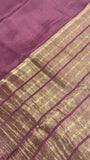 Premium semi mysore crepe silk saree