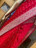 Pure Mix Crepe Satin Silk Saree