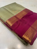 Pure Handloom Kanjeevaram Silk Mark Certified Saree