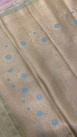 Bridal Semi Tissue Silk Saree