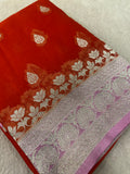 Pure Mix Chiffon Saree ❤️‍🔥- 902704