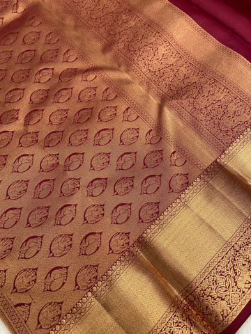Pure Kanjeevaram Silk Certified Saree