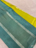 Pure Chinnon Dual Tone Saree