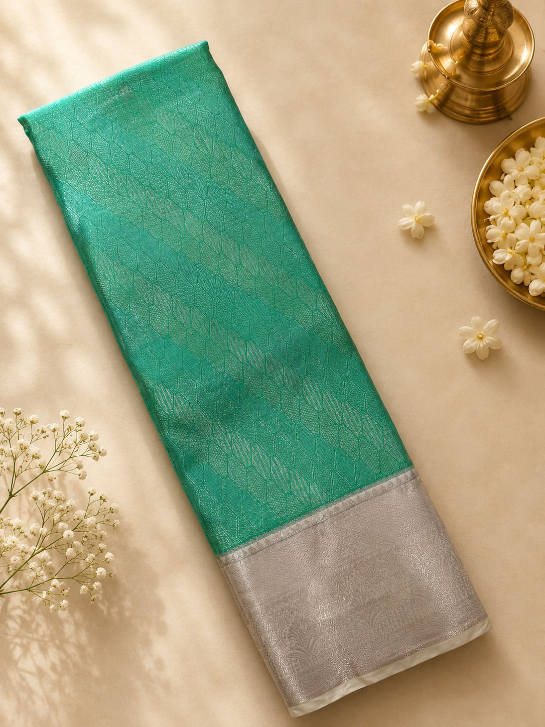Premium Semi Kanchipuram Silk Saree