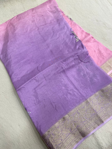 Pure Chinnon Saree