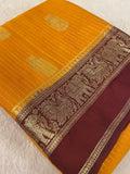 Pure Mix Mysore Crepe Silk Saree