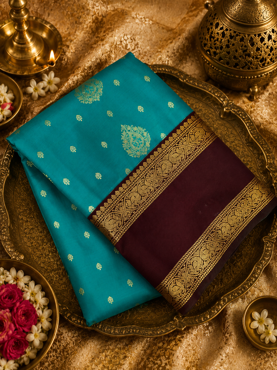 Premium Semi Kanchipuram Silk Saree