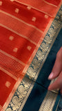 Pure Mix Mysore Crepe Silk Saree-902034✨
