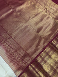 Pure Kanjeevaram Silk Saree- Silk mark certified