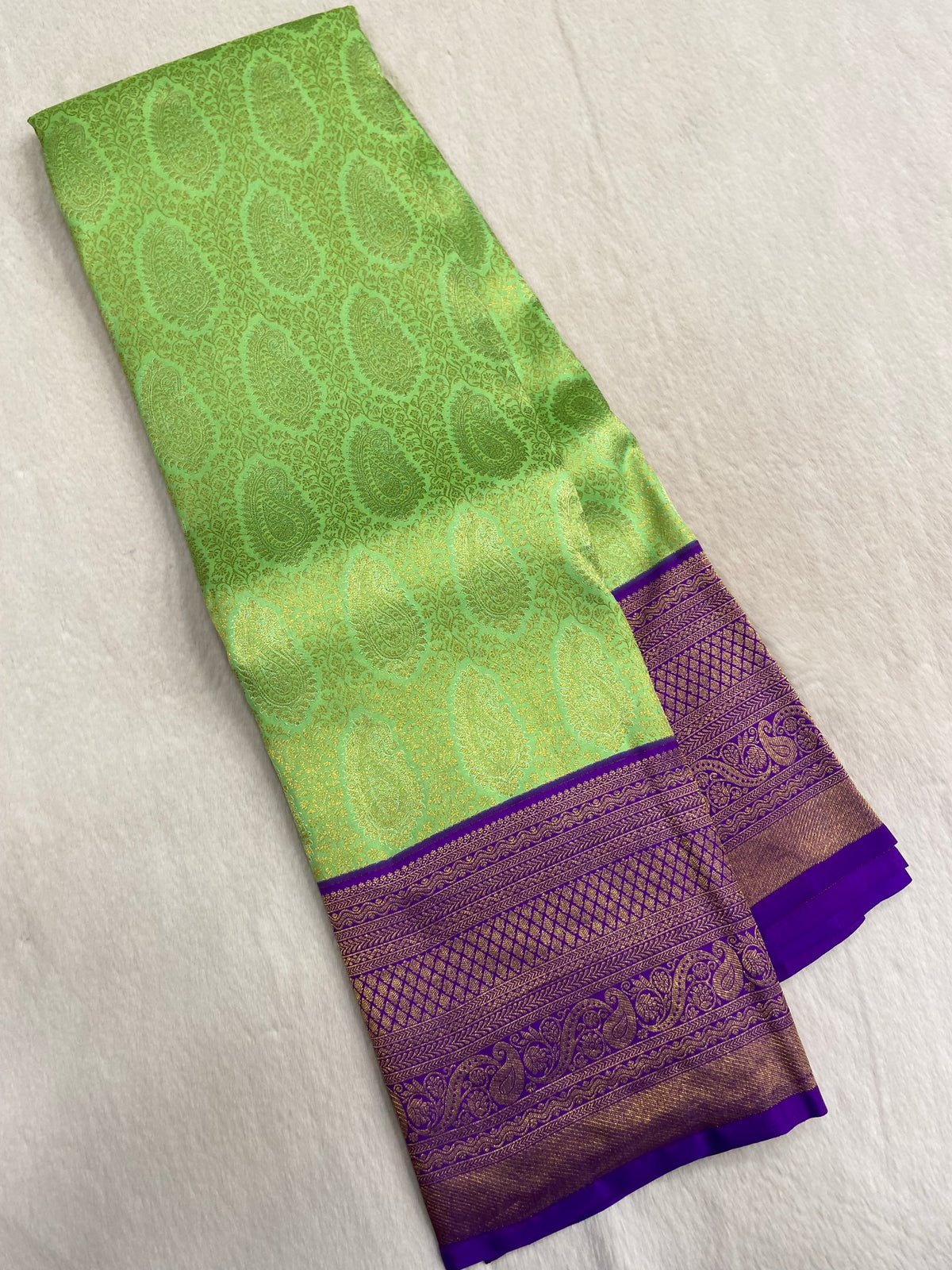 Pure Kanjeevaram Silk Mark Certified Saree