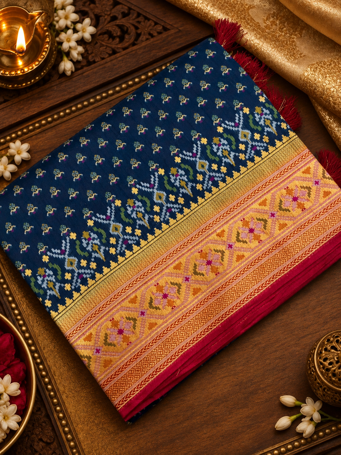 Premium Pochampally Silk Saree -902123