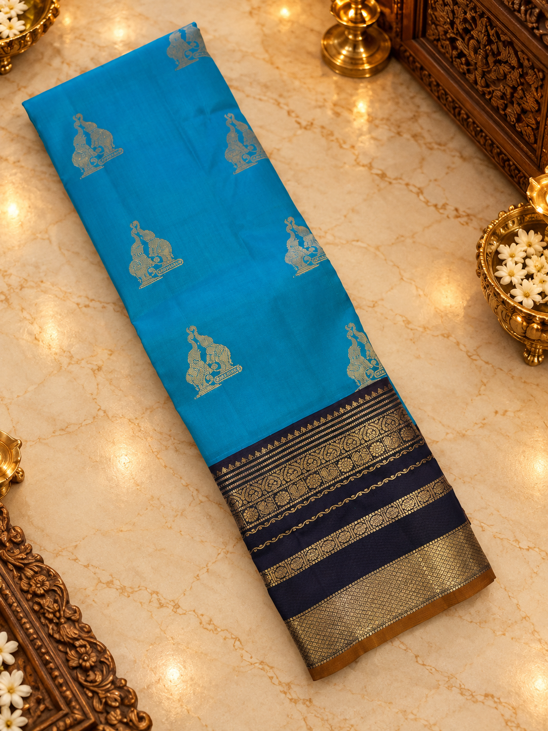 Pure Kanjeevaram Silk Saree - PS2468