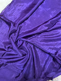 Plain body design modal silk saree with bandhini design pallu- 902263 Purple