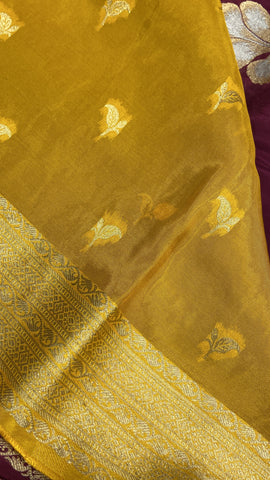 Pure Mashru Satin Silk Saree