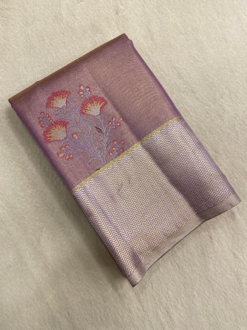 Bridal Semi Tissue Silk Saree