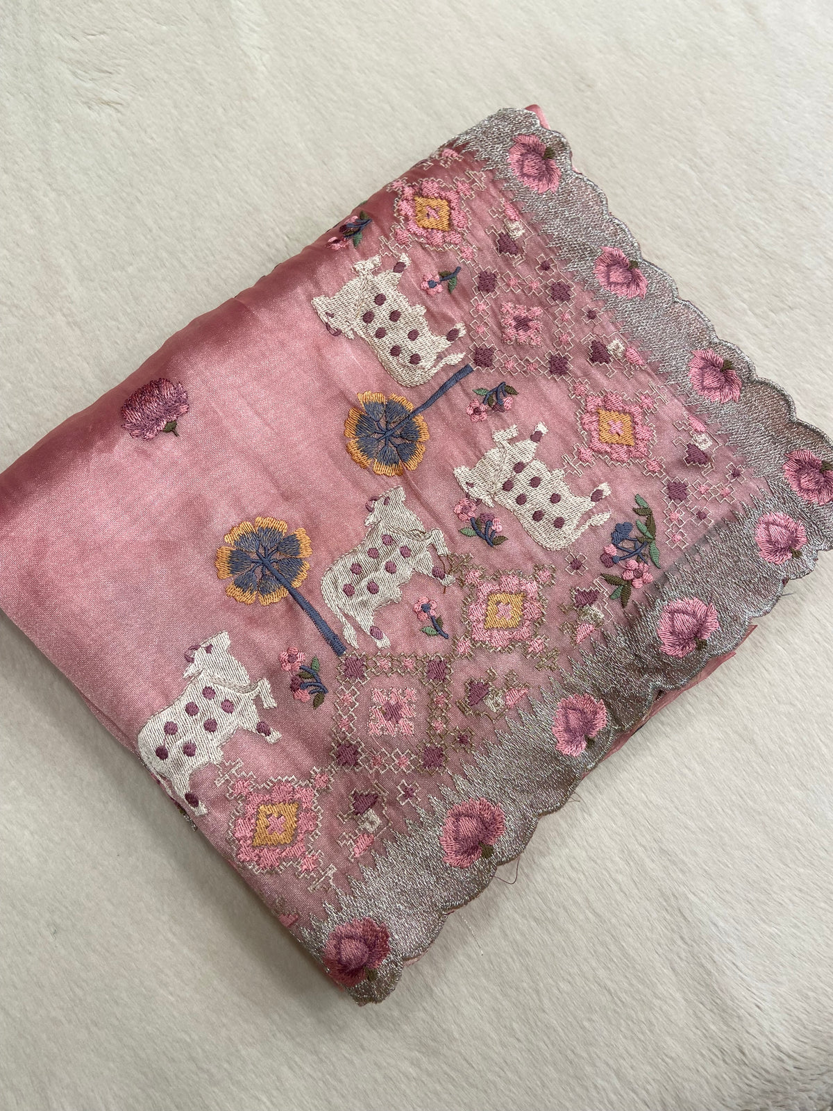 Premium Tissue Organza Saree