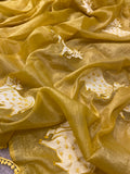 Premium Soft Organza Saree With Pichwai Work