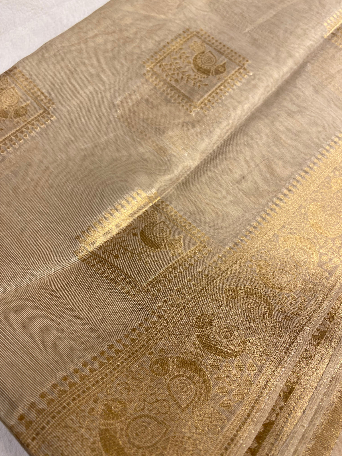 Pure Tissue Organza Saree