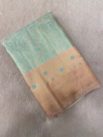 Bridal Semi Tissue Silk Saree