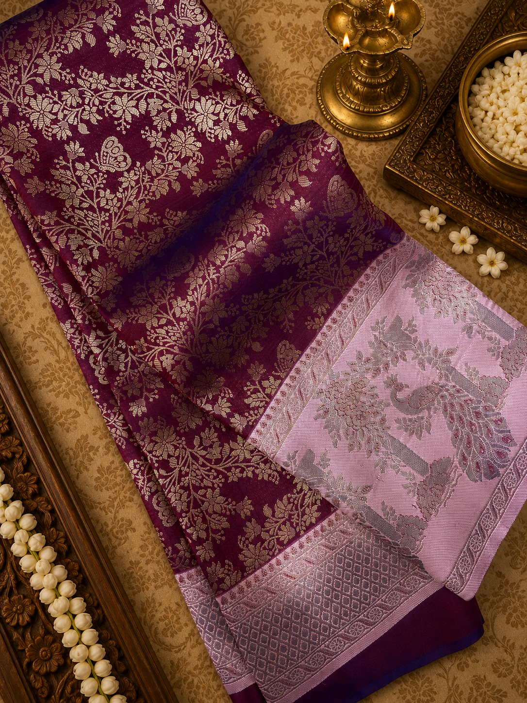 Premium Semi Kanchipuram Silk Saree
