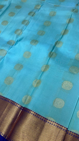 Half mix Kanjeevaram silk saree