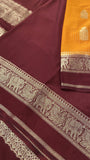 Pure Mix Mysore Crepe Silk Saree