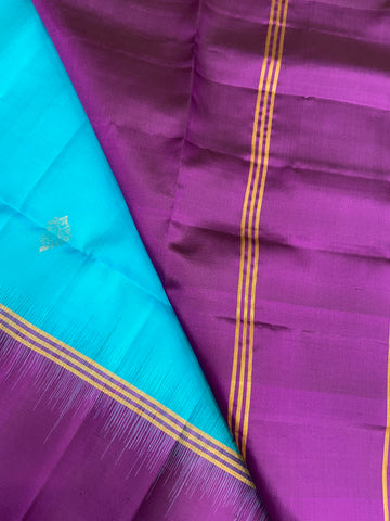 Pure Zari handloom Kanjeevaram silk mark certified saree