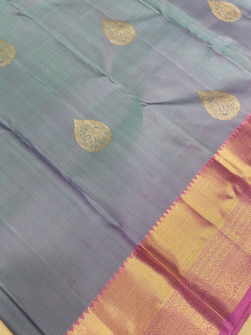 Pure zari handloom Kanjeevaram silk mark certified saree