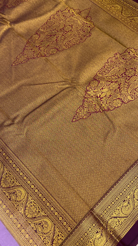 Mini kanchi Silk Saree