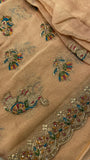 Premium Crush Organza Saree - 902658