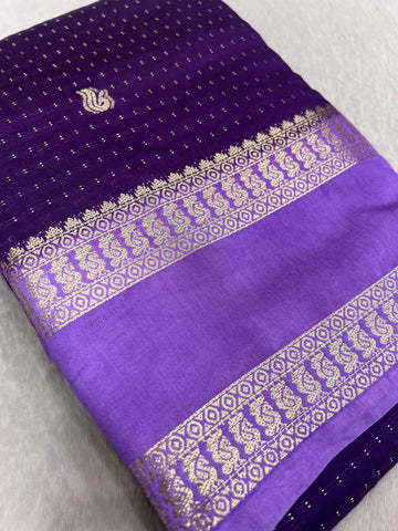 Premium Semi Chanderi Saree