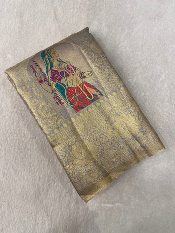 Bridal Semi Tissue Silk Saree