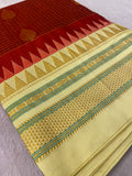 Premium Quality Gadhwal cotton Saree- 902664