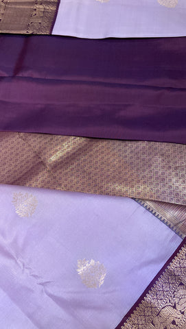 Pure Kanjeevaram silk mark certified saree