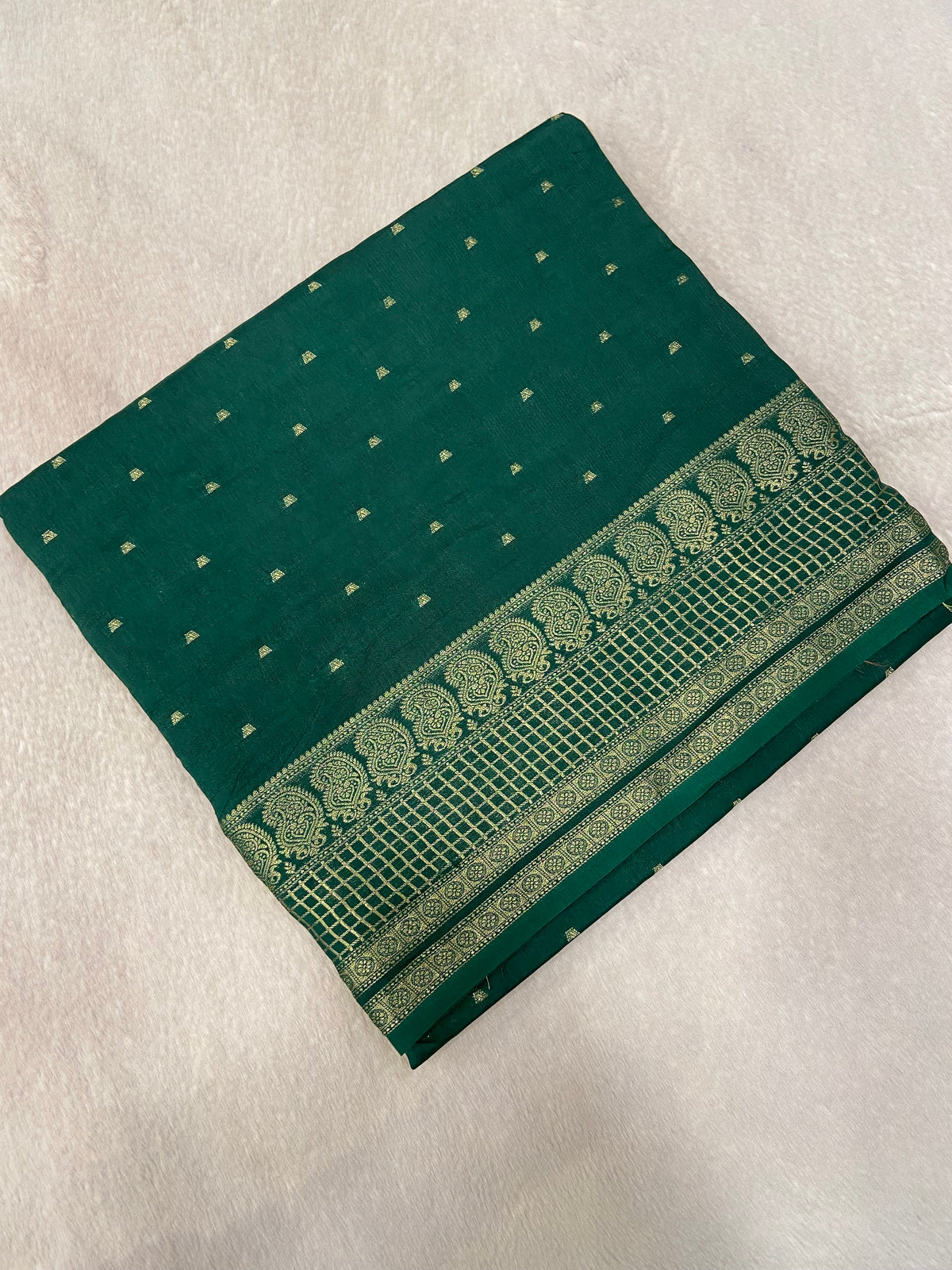 Premium Semi Kolkata Crepe Silk Saree