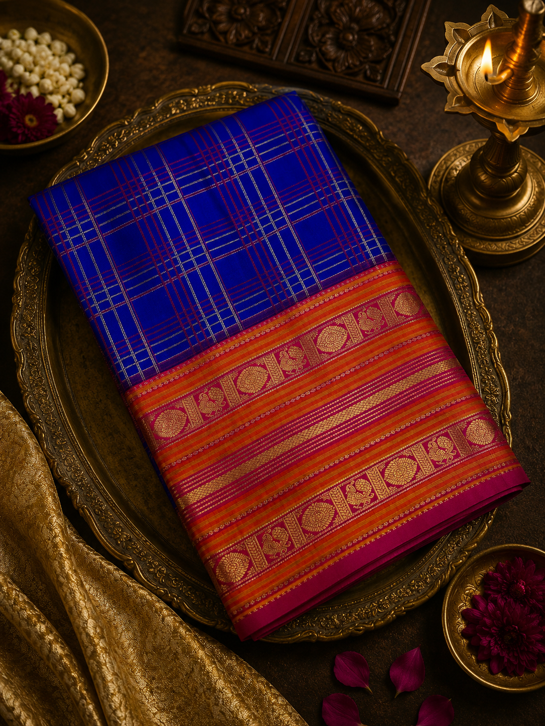 Pure Kanjeevaram Silk Saree