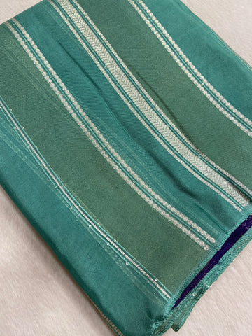 Pure Chinnon Saree💫